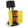 PIG POLYETHYLENE INDUSTRIAL HAND CART QUICK-RESP HIGH-VIS EMPTY CART