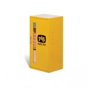 PIG SMALL HAZMAT WALL-MOUNT SPILL KIT