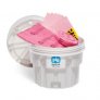 PIG SPILL KIT IN A 76-LITRE CONTAINER FOR ACIDS AND CAUSTICS