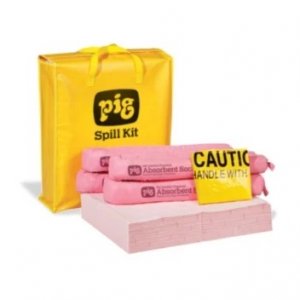 PIG SPILL RESPONSE BAG FOR ACIDS AND CAUSTICS