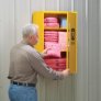 PIG WALL CABINET FOR AGGRESSIVE FLUID FILLED