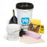 NEW PIG KIT610 NICAD BATTERY NEUTRALISING SPILL KIT WITH PPE & ABSORBENTS IN BUCKET, 3.4 GAL
