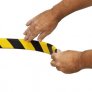NEW PIG PLS1490 SELF-ADHESIVE POLYURETHANE FOAM BUMPER GUARD, YELLOW BLACK