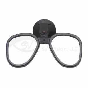 NORTH SPECTACLE INSERT FOR ALL FULL FACEPIECES, PLASTIC FRAME WITH SUCTION CUP