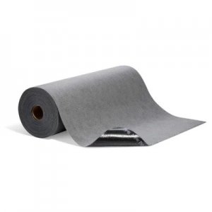 PIG® PAINT BOOTH MAT WITH ADHESIVE BACKING, GRAY 100FTX32IN ROLL