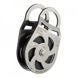 HEIGHTEC PULLEY, RESCUE PRO, 5CM, STAINLESS STEEL