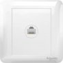 SCHNEIDER AFFLE PLUS 1G CAT 5E DATA SOCKET – WHITE