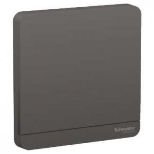 SCHNEIDER AVATARON 16AX 250V 1-GANG 1-WAY SWITCH DARK GREY