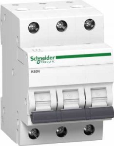 SCHNEIDER ACTI9 K60N 3P 20A MCB WITH 6KA BREAKING CAPACITY