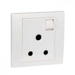SCHNEIDER ELECTRIC VIVACE 15A 250V 1 GANG SWITCHED SOCKET WHITE