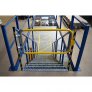 KEE SAFETY SGEUPC2 ADJUSTABLE SELF CLOSING INDUSTRIAL SAFETY GATE YELLOW POWDER COATED