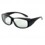 WORKSAFE® DUOSPEX Matt Black Frame Safety Glasses, Anti-Fog Lenses with Anti-Slip Skull Grip Temple