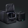 FLEXPACK GO 36L ANTI-THEFT DUFFLE BAG WITH TSA LOCK, COLLAPSIBLE DESIGN - DARK GREY
