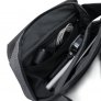 KORIN SNAPSLING POLYESTER ANTI-CUT INCLINED SHOULDER BAG, BLACK, WATERPROOF, CUT-RESISTANT, MAGNETIC BUCKLE