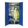 PPE CLOTHING & EQUIPMENT CABINET WITH 3 POINT SECURITY LOCKING