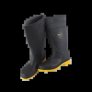 WORKSAFE® 108 S5 SRA PVC SAFETY BOOTS WITH STEEL TOE AND MIDSOLE - BLACK