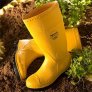WORKSAFE® 2010 S4 OIL-RESISTANT HIGH-CUT PVC SAFETY BOOTS - YELLOW