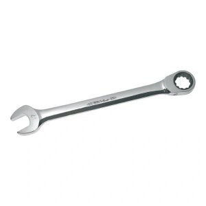 EGA MASTER COMBINATION RATCHET GEAR WRENCH CR-V MIRROR POLISHED CHROME PLATED DIN 1711