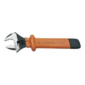 EGA MASTER PHOSPHATED 1000V ADJUSTABLE WRENCH WITH PVC HANDLE