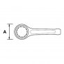 EGA MASTER SLOGGING RING WRENCH DIN 7444 PHOSPHATED