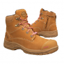 Style 49-432Z Women's Wheat Zip Side Boot