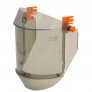 12 Cal Arc Flash Face Shield w/ Safety Helmet Adapters
