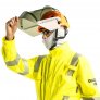 12 Cal Arc Flash Face Shield w/ Safety Helmet Adapters