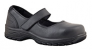 Style 49-405 Women's Black Cross Strap Shoe