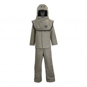 CAT 40 Cal Arc Flash Hood, Coat, and Bib Suit Set