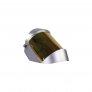 Dark Green Gold Heat Reflective Face Shields