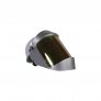 High Heat Face Shield Crown and Window Green Gold