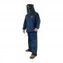 LAN 40 Cal Arc Flash Hood, Coat, and Bib Suit Set w/ LED and Vent