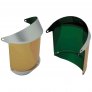 Replacement Green Gold Heat Reflective Face Shield Windows