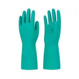 QB Virtue Green Chemical Resistant Nitrile Glove