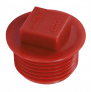 1/8 1/4 3/8 1/2 3/4 Inch NPT Male Threaded Plastic Pipe Plug Ppr Male Thread End Cap SFPN Series