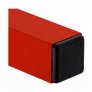 120X120mm End Cap for Square Steel Pipe 1 1/4