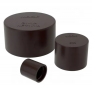 Black M8 M63 PE Flange Scaffolder Cap Thread Protector Plastic Pvc Pipe Outer Cover