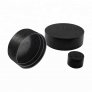 Black M8 M63 PE Flange Scaffolder Cap Thread Protector Plastic Pvc Pipe Outer Cover
