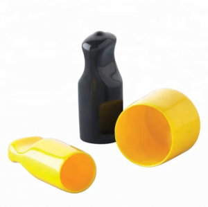 Flat Pull Tab Easy Removal Masking Flexible Screw Cover Pvc Cap