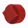 NPT Threads Square Head Sealing Gas Oil Threaded Plastic Waterproof Sealing Npt Pipe Male Plug