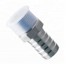 Quick Connection Fittings Transparent Anti Dust Cover Cap Flanged Thread Protector