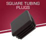 Square Blanking End Caps Tube Inserts 1″ Square Pipe Plug Square Pipe End Cap Pvc 70×70
