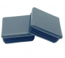 Square Tubing Pipe Cover Hole Insert Plastic Square Tube End Plug 4 Sizes