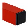 Square Tubing Pipe Cover Hole Insert Plastic Square Tube End Plug 4 Sizes