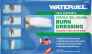 Water-Jel Burn Dressing, 8″ x 22″ , helps to relievs pain, cold burns and protect against contamination. Large enough to wrap around the lhand area.