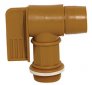 2″ NPT Polyethylene faucet produced fro FDA approved material . Includes EPDM sealing gaskets. Good for viscous non corrosive liquids.