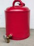 5-Gallon Protectoseal Dispensing Can with Bottom Faucetfor bench or elevated shelf. Built-in Vacuum breaker for smooth liquid dispense, 4″ Extended Bottom Faucet eatures safety latch , prevent inadvertent opening of the faucet. Dim.: 17″H x 12