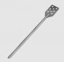 Certified NSF/ANSI Standard 2 Food Equipment. Designed for food processing industry Applications. Made from heavy Duty 18 gauge 304 Stainless steel. 36″L Handle with 9.75″ x 4.75″ Blade. Crevice free. Straight Bar Handle.