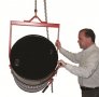 Model DL-55 Standard Drum Lifter/ Dispenser with Tipping Handle. Handles 55-Galon steel drums. Capacity : 800 Lbs.