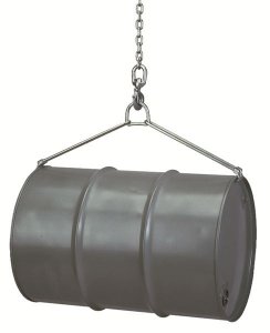 Model DLS-750 Bronze Drum Sling, Non-sparking. Horizontal lifts all closed or open head drums. D-shaped lifting ring fits most overhead systems. Dim. : 8.5″ x 36″ x 29″D. Capacity : 750 lbs.
